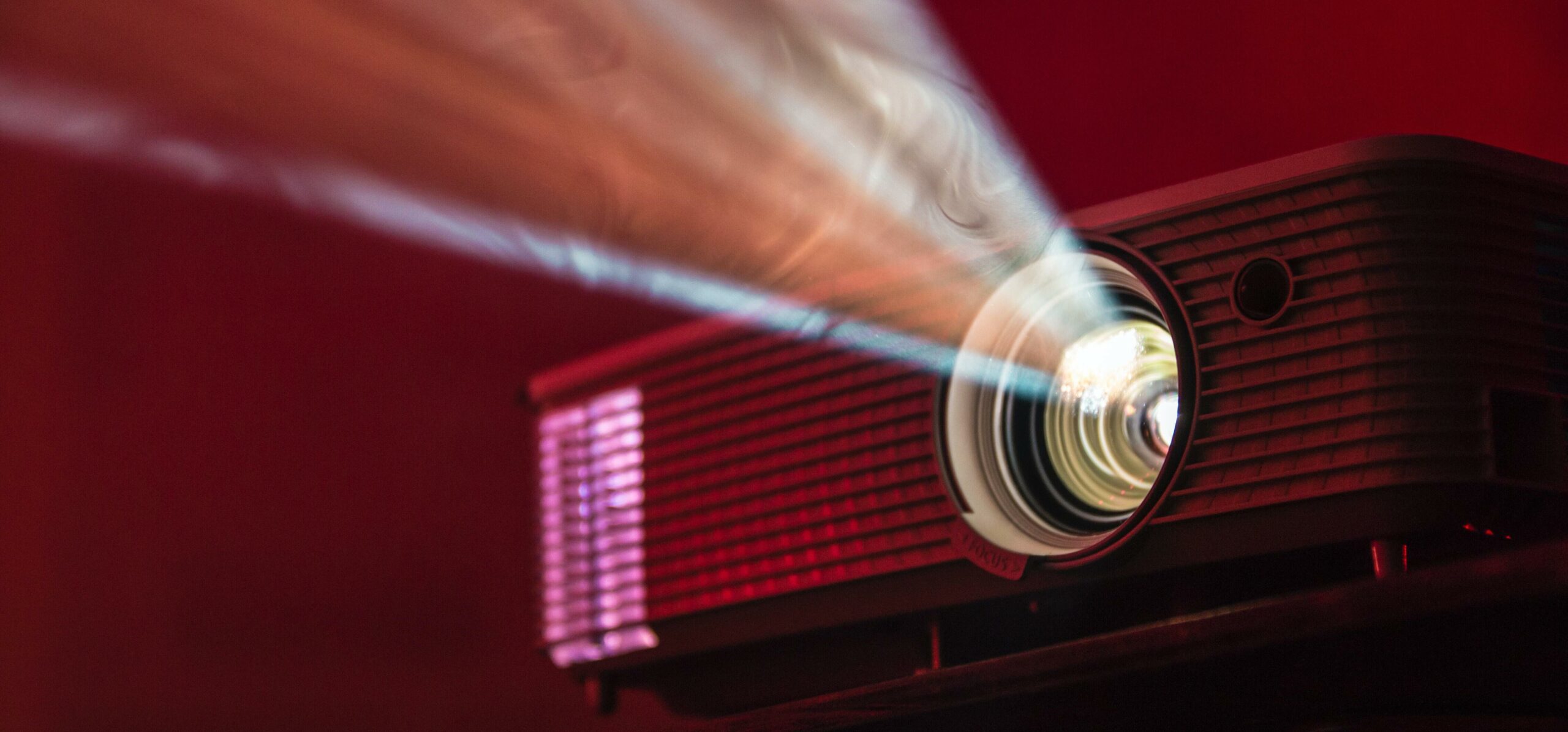 credentials document displayed on a projector