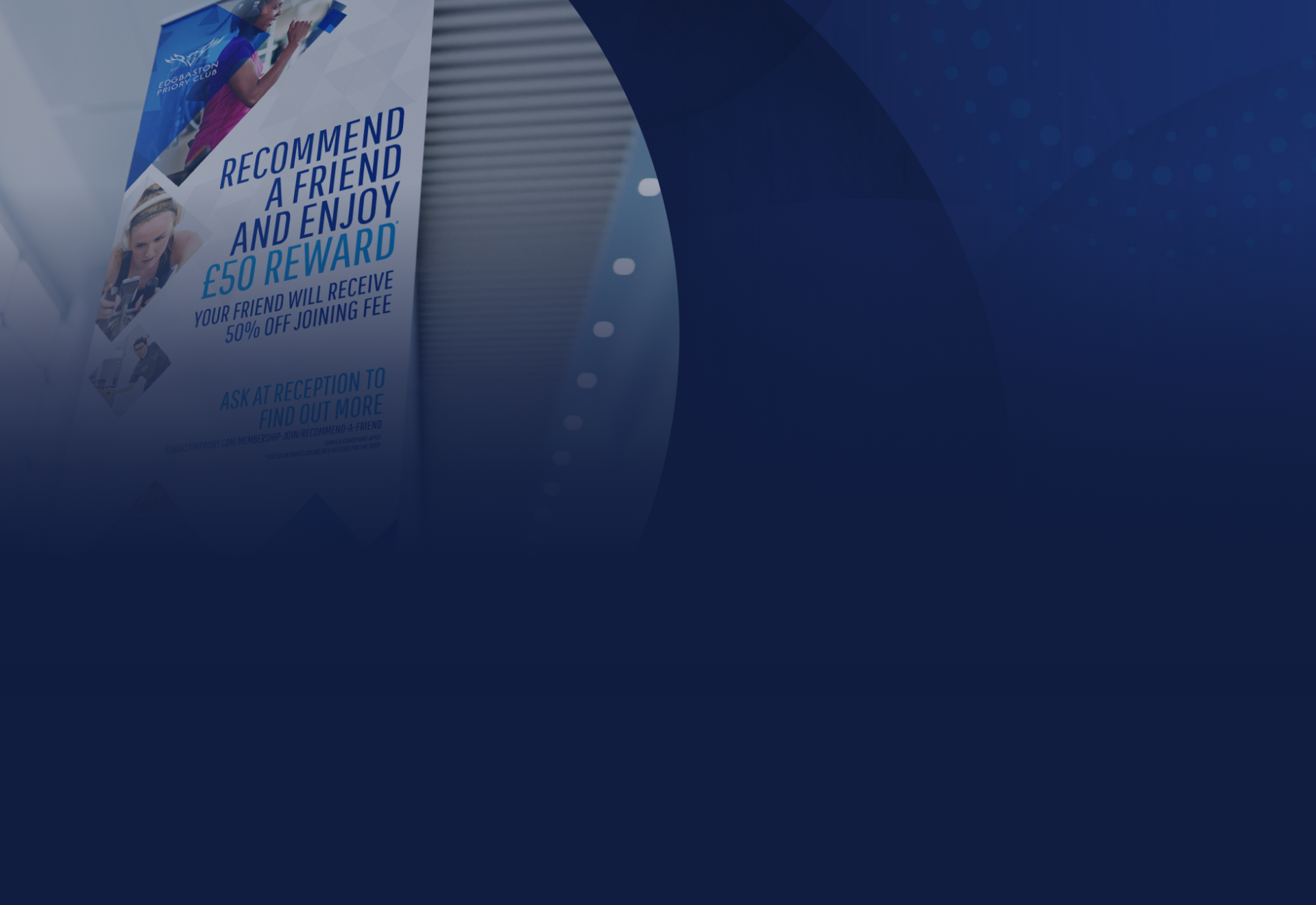 Background for Edgbaston Priory Club showcasing marketing strategies