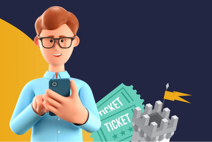 Vennersys character branding design with website branded icons