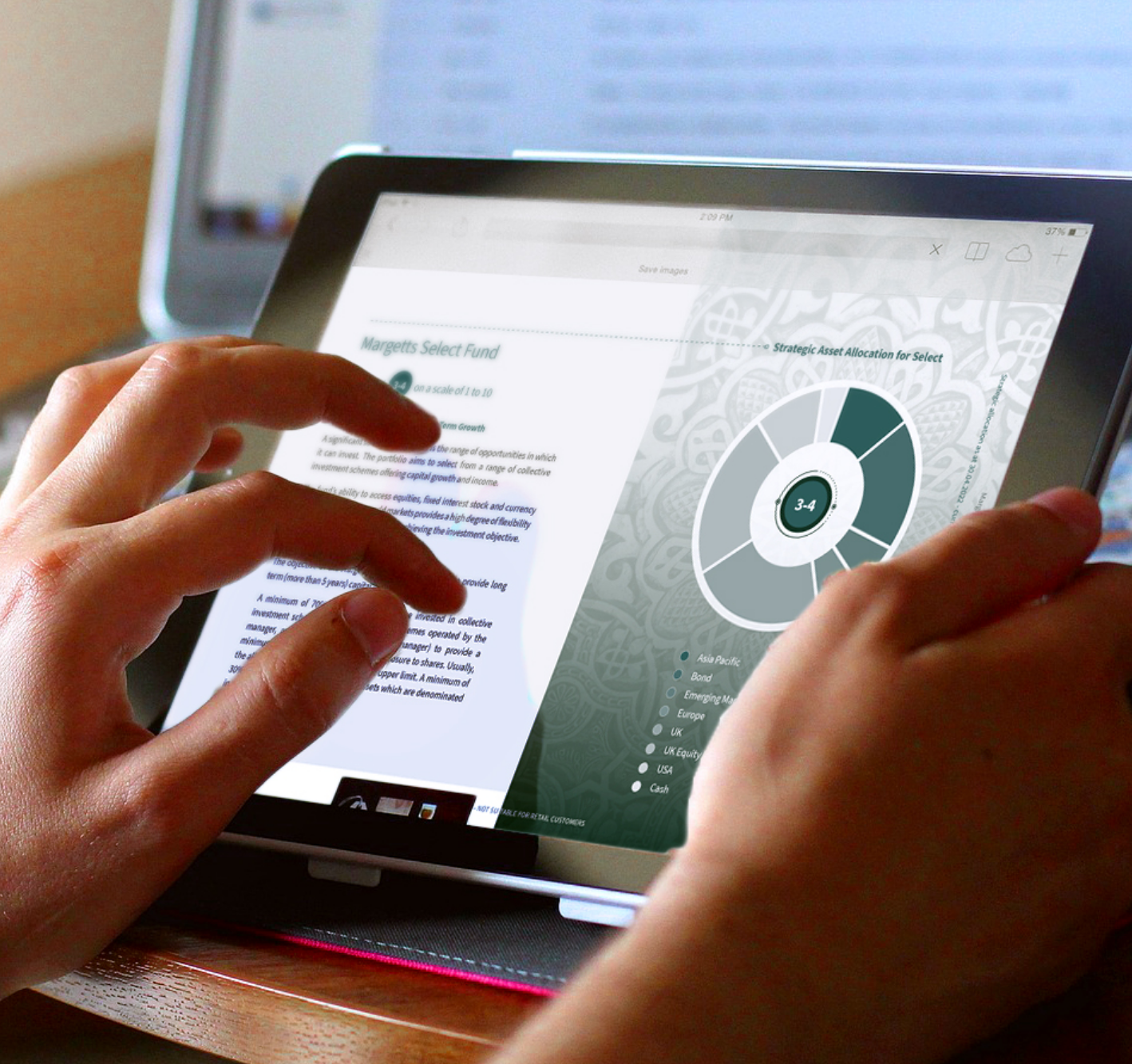 Digital brochure design, construction and creation