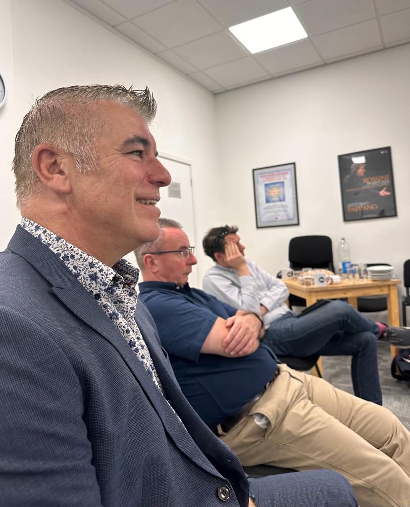 Mark at an EDGE Professional Discussion