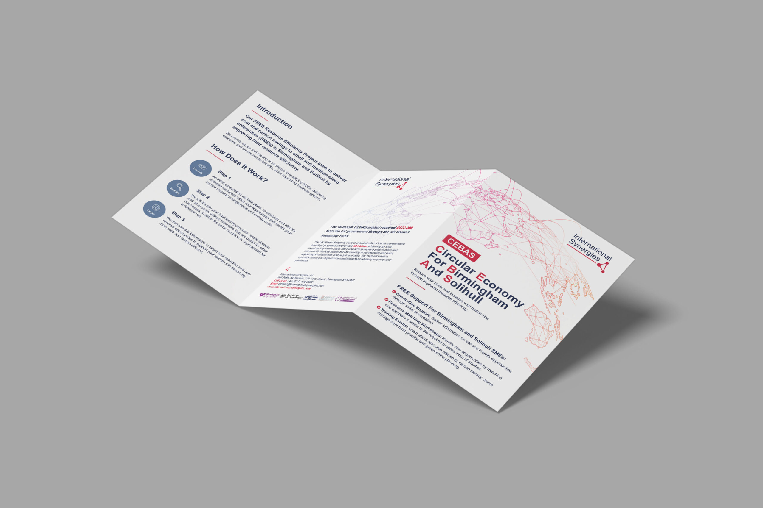 Mock-up image of presentation slides.