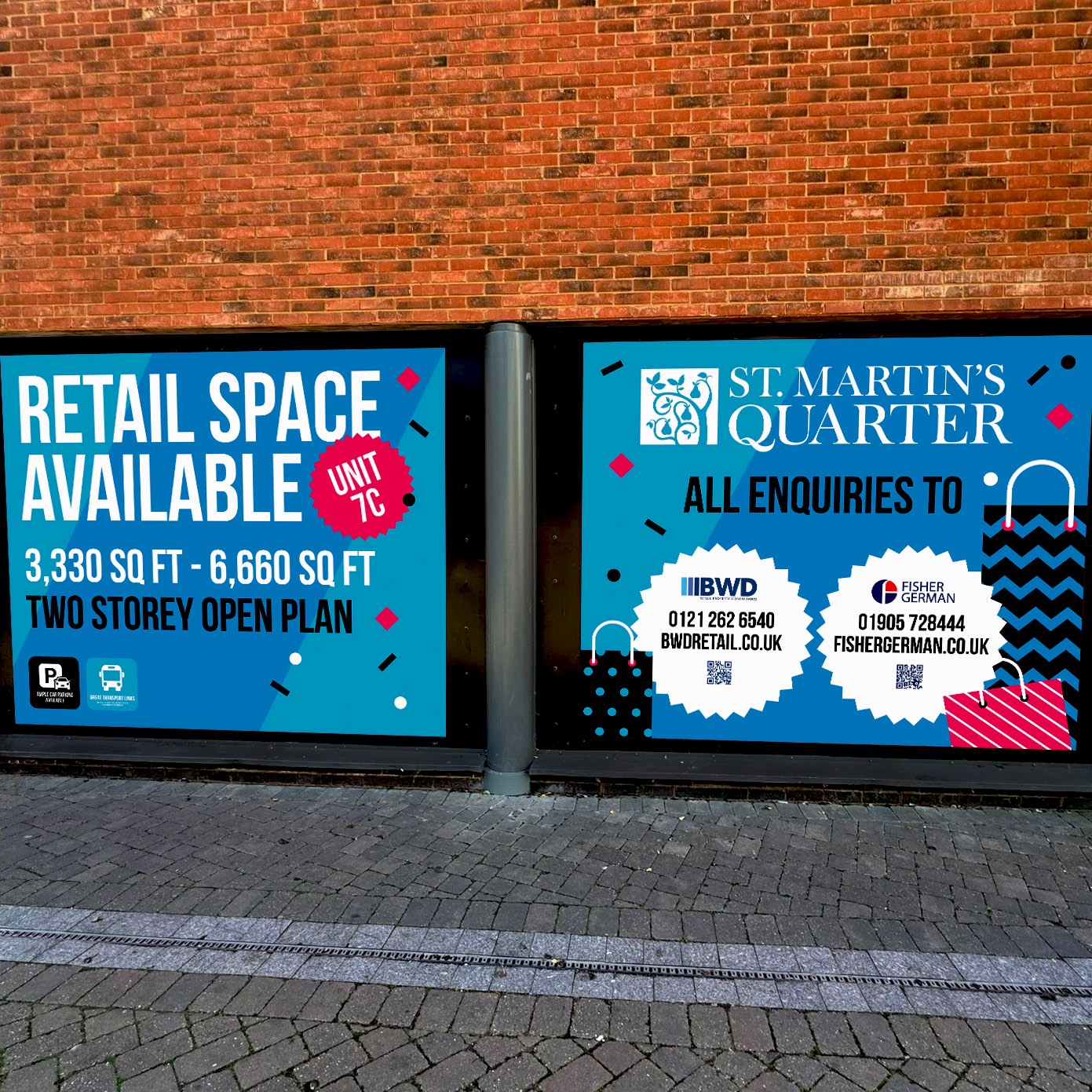 Brochure showing inner contents.