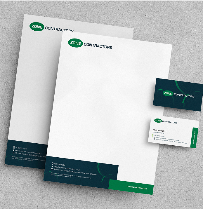 Mock-up image of presentation slides.